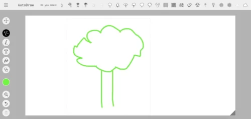 ۳. Autodraw – بهترین ابزار طراحی گرافیک مبتنی بر هوش مصنوعی برای طراحی ساده