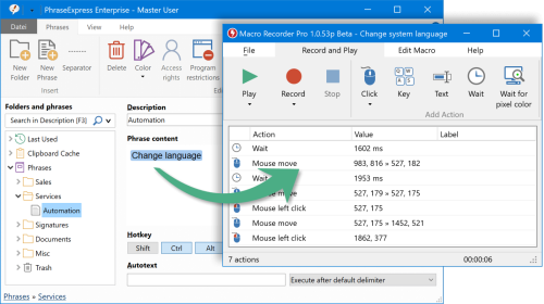 ربات Macro Recorder (ماکرو رکوردر)